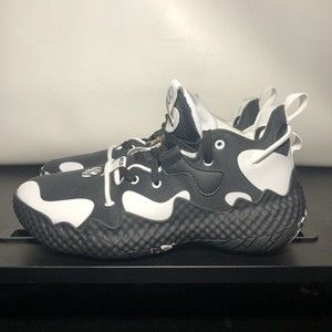 Adidas Harden Vol. 6 Mens Size 7.5 BasketBall Shoes Black White Athletic Sneaker